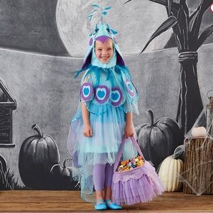 Pottery Barn Kids Peacock Halloween Costume, 3T